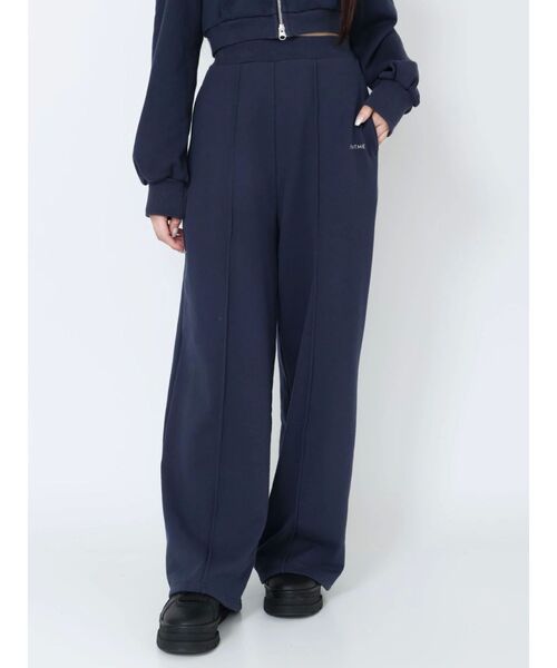 EATME（イートミー）の「【SETUP着用可】スウェットワイドパンツ（スウェットパンツ・レディース・グレー/ネイビー/ブラック・FREE）」の3枚目の写真