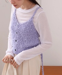 Bab | チュールリボンヤーンキャミソール/ビスチェ(キャミソール)