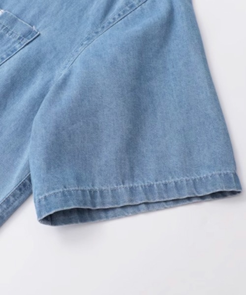 CERCA(チェルカ)の「【NOWLE】ライトオンス ポケット サマー デニム シャツ(シャツ/ブラウス・メンズ・ブルー・X-LARGE/LARGE)」の12枚目の写真