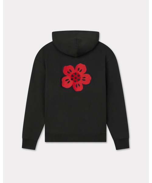 KENZO★Boke Flower エンブロイド オーバーサイズ フ―ディー Boke Flower' エンブロイド オーバーサイズ コットン フ―ディー