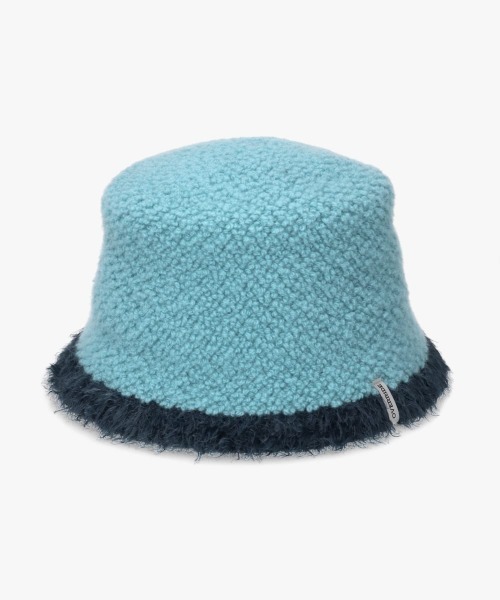 OVERRIDE(オーバーライド)の「OVERRIDE CURLY FUR RELAX HAT / オーバーライド(ハット・レディース・ブラック/ライトブルー/グレー・58cm)」の21枚目の写真