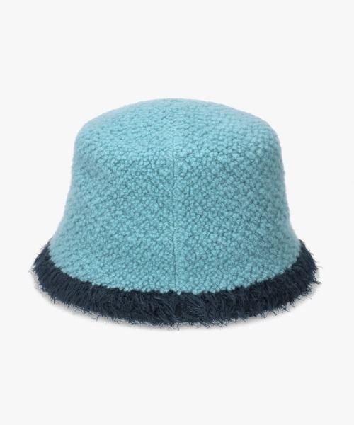 OVERRIDE(オーバーライド)の「OVERRIDE CURLY FUR RELAX HAT / オーバーライド(ハット・レディース・ブラック/ライトブルー/グレー・58cm)」の22枚目の写真