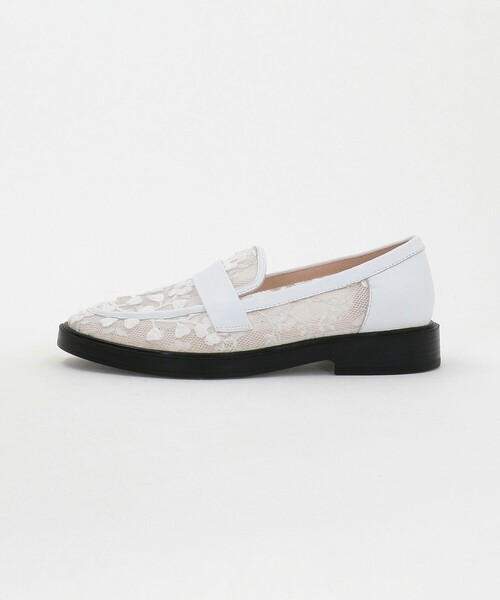 Mollini（モリーニ）の「＜mollini＞FLOLA メッシュ ローファー（ローファー・レディース・ホワイト・37/36/38）」の4枚目の写真