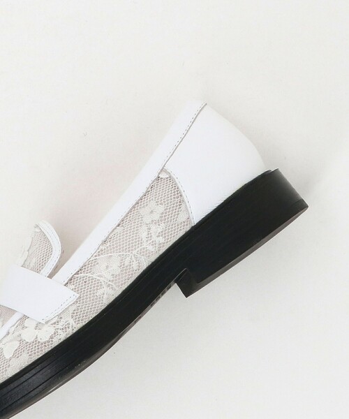 Mollini（モリーニ）の「＜mollini＞FLOLA メッシュ ローファー（ローファー・レディース・ホワイト・37/36/38）」の12枚目の写真