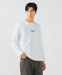 【ユニセックス】BEAMS HEART ロゴ 起毛 ロングスリーブ
