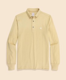 BROOKS BROTHERS | コットン/ポリエステル ハイツイストピケ GFロゴ ロングスリーブポロシャツ(ポロシャツ)