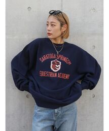 Ungrid | ヴィンテージカレッジスウェット(スウェット)