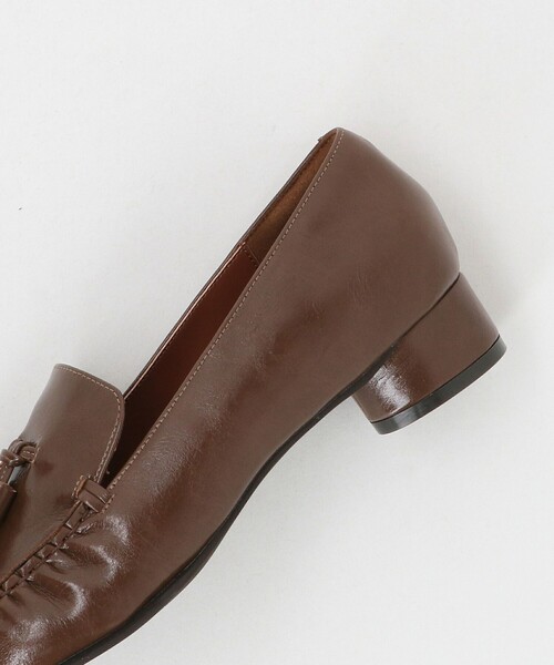 green label relaxing（グリーンレーベルリラクシング）の「リンクル タッセル ローファー（ローファー・レディース・ブラック/ブラウン系・24.5cm/23.5cm/25cm/23cm/22.5cm/24cm）」の12枚目の写真