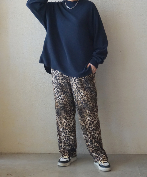 JOURNAL STANDARD LUXE(ジャーナルスタンダード ラックス)の「レオパベロアパンツ(その他パンツ・レディース・ブラウン・MEDIUM/SMALL)」の7枚目の写真