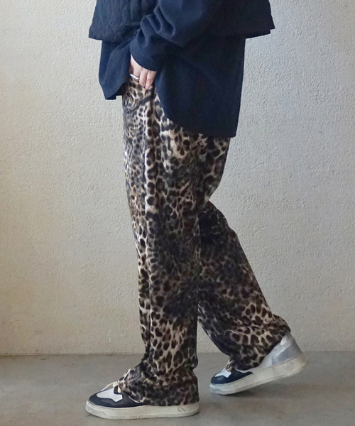 JOURNAL STANDARD LUXE(ジャーナルスタンダード ラックス)の「レオパベロアパンツ(その他パンツ・レディース・ブラウン・MEDIUM/SMALL)」の8枚目の写真