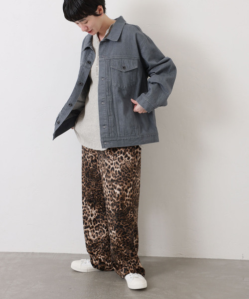 JOURNAL STANDARD LUXE(ジャーナルスタンダード ラックス)の「レオパベロアパンツ(その他パンツ・レディース・ブラウン・MEDIUM/SMALL)」の9枚目の写真