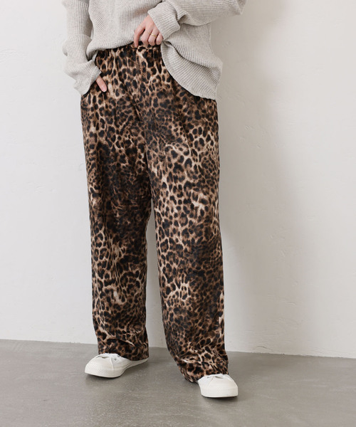 JOURNAL STANDARD LUXE(ジャーナルスタンダード ラックス)の「レオパベロアパンツ(その他パンツ・レディース・ブラウン・MEDIUM/SMALL)」の10枚目の写真