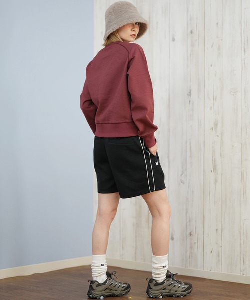 Hurley (ハーレー)の「Hurley/ハーレー PHANTOM SWEAT LITE SHORTS ショーツ WUWS252008(その他パンツ・レディース・チャコールグレー/ブラック/ホワイト・M)」の18枚目の写真