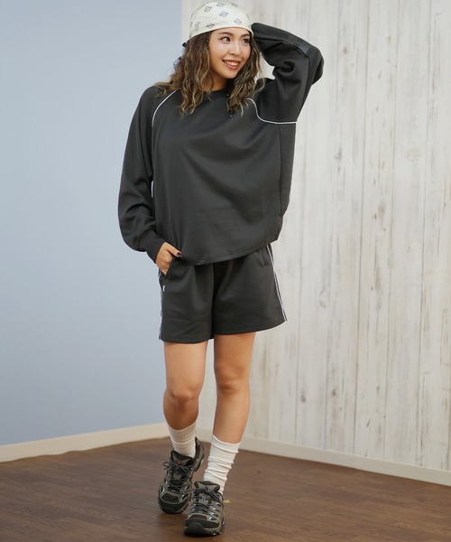 Hurley (ハーレー)の「Hurley/ハーレー PHANTOM SWEAT LITE SHORTS ショーツ WUWS252008(その他パンツ・レディース・チャコールグレー/ブラック/ホワイト・M)」の19枚目の写真