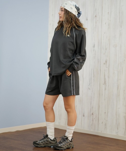 Hurley (ハーレー)の「Hurley/ハーレー PHANTOM SWEAT LITE SHORTS ショーツ WUWS252008(その他パンツ・レディース・チャコールグレー/ブラック/ホワイト・M)」の21枚目の写真