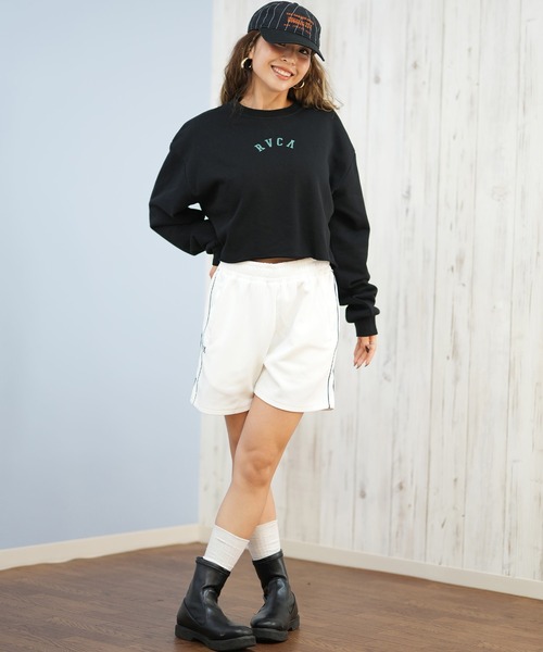 Hurley (ハーレー)の「Hurley/ハーレー PHANTOM SWEAT LITE SHORTS ショーツ WUWS252008(その他パンツ・レディース・チャコールグレー/ブラック/ホワイト・M)」の15枚目の写真