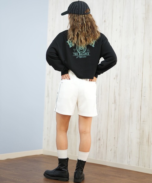 Hurley (ハーレー)の「Hurley/ハーレー PHANTOM SWEAT LITE SHORTS ショーツ WUWS252008(その他パンツ・レディース・チャコールグレー/ブラック/ホワイト・M)」の13枚目の写真