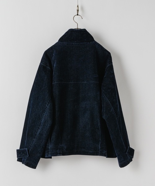 ハイネックデニムブルゾン CASPER JOHN（キャスパージョン）の「High neck denim blouson