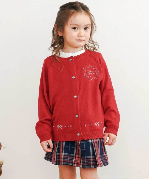 SLAP SLIP（スラップスリップ）の「【お揃い】チェック前ポケットタックスカパン(90~130cm)（スカート・キッズ・ブルー系その他2/ブラウン系その他/ブラック系その他・90cm/100cm/130cm/120cm/110cm）」の5枚目の写真