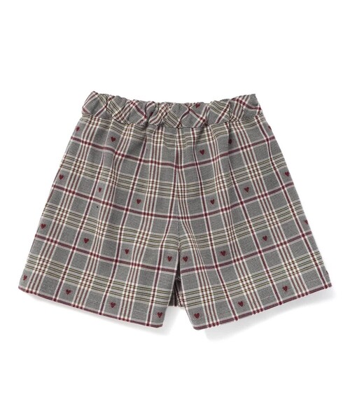 SLAP SLIP（スラップスリップ）の「【お揃い】チェック前ポケットタックスカパン(90~130cm)（スカート・キッズ・ブルー系その他2/ブラウン系その他/ブラック系その他・90cm/100cm/130cm/120cm/110cm）」の7枚目の写真