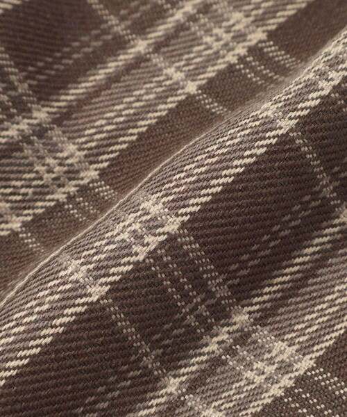 SLAP SLIP（スラップスリップ）の「【お揃い】チェック前ポケットタックスカパン(90~130cm)（スカート・キッズ・ブルー系その他2/ブラウン系その他/ブラック系その他・90cm/100cm/130cm/120cm/110cm）」の21枚目の写真