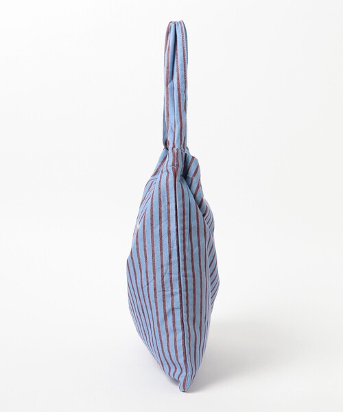 beej（ビージ）の「【WEB限定】beej / ワンショルダー バッグ ストライプ（トートバッグ・レディース・ブルー/ブラウン/ベージュ・ONE SIZE）」の14枚目の写真