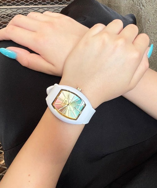 ICE WATCH(アイスウォッチ)の「「Ice-Watch アイスウォッチ」ICE boliday - アイスボリディ ドーム 全7色(アナログ腕時計・レディース・オレンジ/レインボー/ホワイト系1/ホワイト系2/ブラック系1/ブラック系2/ブラック系3・FREE)」の7枚目の写真