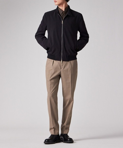 Paul Smith（ポールスミス）の「ライトメランジ ワンタック テーパード トラウザーズ / 253153 056Z（スラックス・メンズ・ブラウン/グレー/レッド・MEDIUM/LARGE/X-LARGE/SMALL/XX-LARGE）」の21枚目の写真