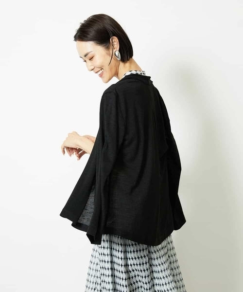 セール】[紫外線/冷房対策に]ショートトッパーカーディガン