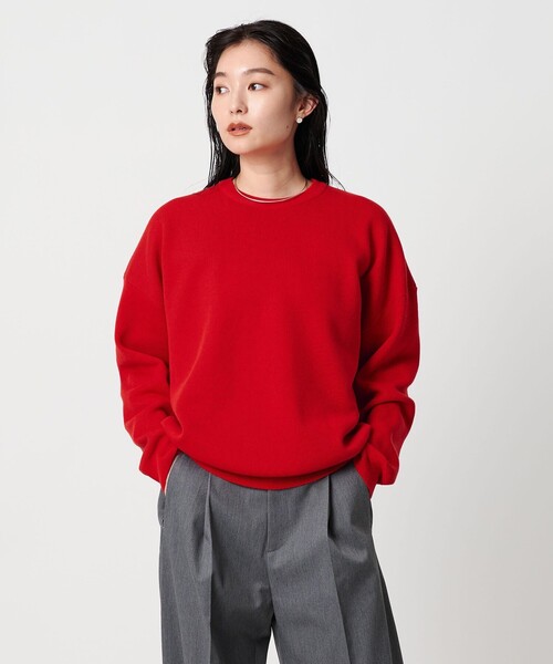 MARW UNITED ARROWS＞クルーネック ロングスリーブ ニット（ニット