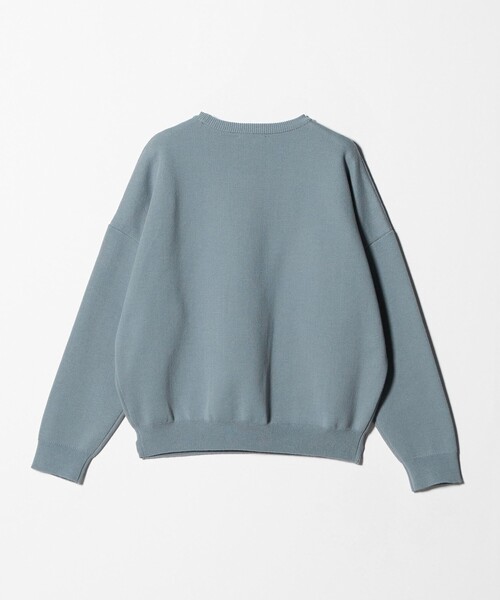 MARW UNITED ARROWS（マルゥ ユナイテッドアローズ）の「＜MARW UNITED ARROWS＞クルーネック ロングスリーブ ニット（ニット/セーター・レディース・ブラック/モカ/オフホワイト/グレー/レッド・FREE）」の9枚目の写真