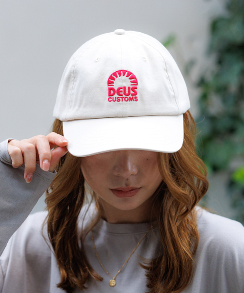 DEUS EX MACHINA(デウスエクスマキナ)の「【Deus Ex Machina/デウスエクスマキナ】Melodies Dad Cap/キャップ/ユニセックス【WEB限定】(キャップ・メンズ・ホワイト/ブラック・フリー)」の15枚目の写真