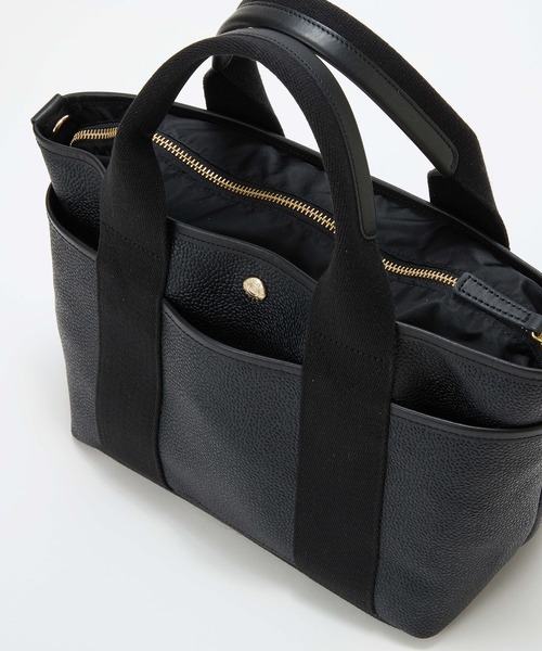 Breath TOPKAPI(ブレストプカピ)の「【Breath TOPKAPI】SCOTCH GRAIN スコッチグレイン シンプル トートバッグ(トートバッグ・レディース・クリーム/ブラック/グレイッシュベージュ/グリーン/レッド・FREE)」の6枚目の写真