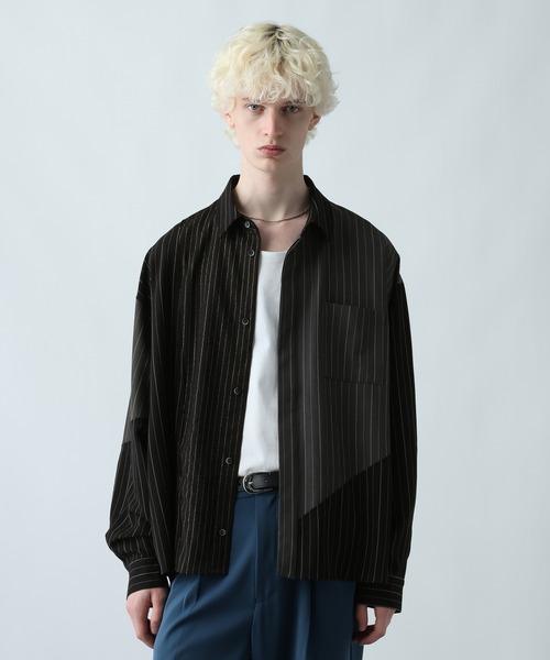 HARE（ハレ）の「【SET UP対応】サイコウチクシャツLS(HARE)（シャツ/ブラウス・メンズ・ホワイト系その他/ブラック系その他/ブラウン系その他・FREE）」の22枚目の写真