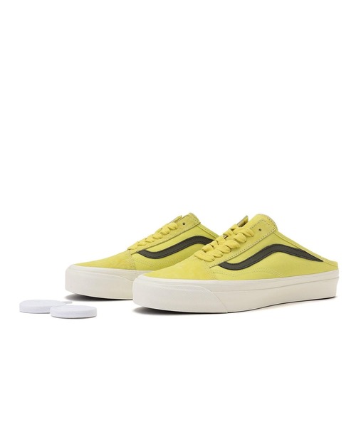 VANS(バンズ)の「PREMIUM OLD SKOOL MULE VN000DC56JL(サンダル・メンズ・イエロー・6h/6/5h/5/9h/8h/8/7h/7/9/10/4h)」の3枚目の写真