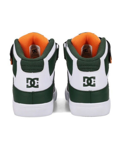 DC SHOES(ディーシーシューズ)の「PURE HIGH-TOP SE EV/DCキッズハイカットスニーカー(スニーカー・キッズ・ホワイト×グリーン/ホワイト×グレー・22cm/23cm/24cm/25cm/17cm/18cm/19cm/20cm/21cm)」の12枚目の写真