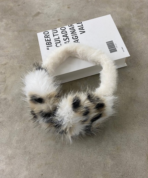 セール】ヒョウ柄イヤーマフラー（イヤーマフ）｜rire（リル）の