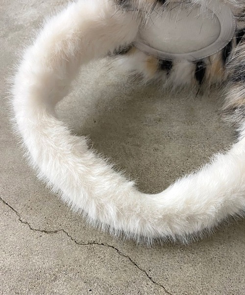 セール】ヒョウ柄イヤーマフラー（イヤーマフ）｜rire（リル）の