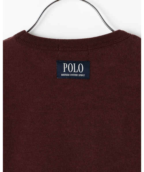 petit main(プティマイン)の「【POLO BCS】アップリケトレーナー(スウェット・キッズ・ブラウン/オフホワイト/ネイビー/トップグレー・130cm/120cm/100cm/110cm/90cm/80cm)」の14枚目の写真