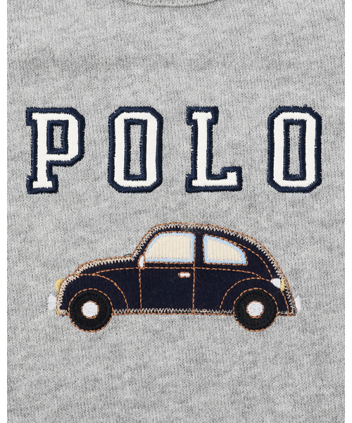 petit main(プティマイン)の「【POLO BCS】アップリケトレーナー(スウェット・キッズ・ブラウン/オフホワイト/ネイビー/トップグレー・130cm/120cm/100cm/110cm/90cm/80cm)」の17枚目の写真