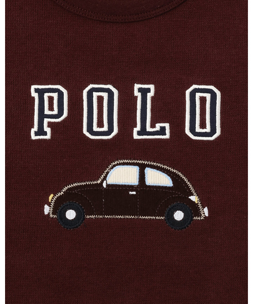 petit main(プティマイン)の「【POLO BCS】アップリケトレーナー(スウェット・キッズ・ブラウン/オフホワイト/ネイビー/トップグレー・130cm/120cm/100cm/110cm/90cm/80cm)」の18枚目の写真