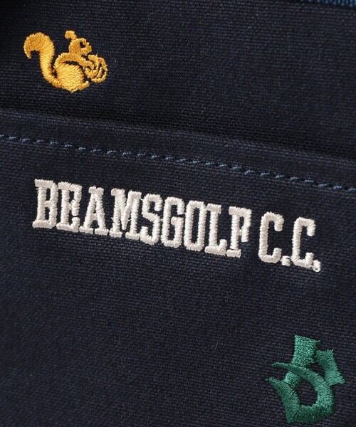 刺繍 総柄カートバッグ（トートバッグ）｜BEAMS GOLF（ビームスゴルフ