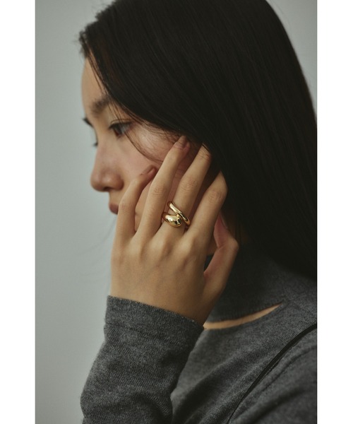 STYLEMIXER（スタイルミキサー）の「ランダムプランプリング（リング・レディース・シルバー/ゴールド・FREE）」の13枚目の写真