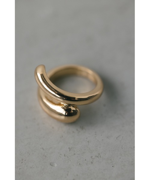 STYLEMIXER（スタイルミキサー）の「ランダムプランプリング（リング・レディース・シルバー/ゴールド・FREE）」の6枚目の写真