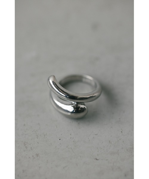 STYLEMIXER（スタイルミキサー）の「ランダムプランプリング（リング・レディース・シルバー/ゴールド・FREE）」の4枚目の写真