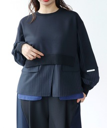 Cepica | 【MARECHAL TERRE】ジャケットレイヤード風トップス(スウェット)