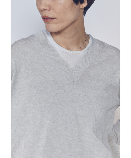 1er Arrondissement(プルミエアロンディスモン)の「【追加】シアーロングスリーブTシャツ(Tシャツ/カットソー・レディース・ブラック系その他3/オフホワイト・FREE)」の4枚目の写真