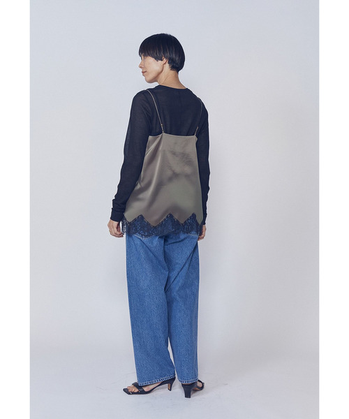 1er Arrondissement(プルミエアロンディスモン)の「【追加】シアーロングスリーブTシャツ(Tシャツ/カットソー・レディース・ブラック系その他3/オフホワイト・FREE)」の14枚目の写真