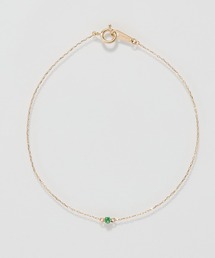 Phoebe（フィービィー）の「【K10】プチエメラルドブレスレット/天然石/BOX付き（ブレスレット）」