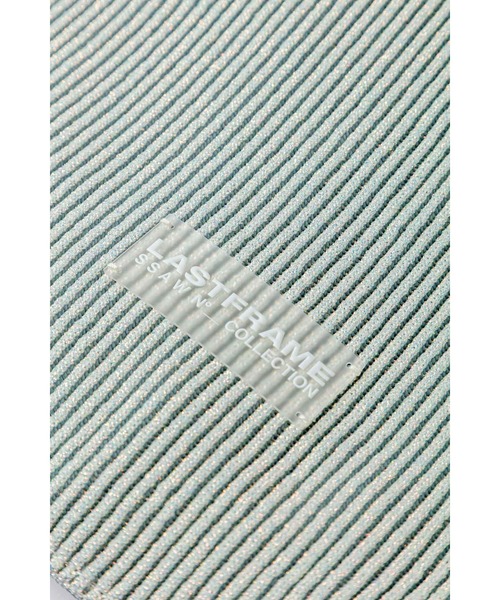 LASTFRAME(ラストフレーム)の「KYOTO METALLIC REVERSIBLE TASUKI TOTE SMALL(ショルダーバッグ・レディース・グレー系その他/シルバー系その他・SMALL)」の5枚目の写真